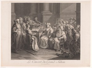 Concert pour le sultan - Claude Antoine Littret de Montigny