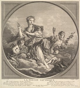 Poésie Satirique, ca. 1741 - Claude Augustin Duflos