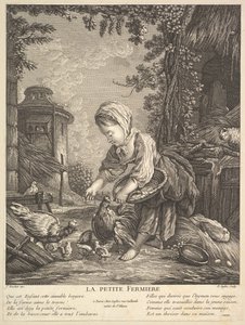 La petite fermière, ca. 1753