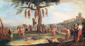 La pendaison, de la série 