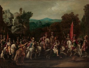 Le Départ des Amazones, années 1620 - Claude Deruet