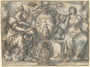 Imperfectorum Academia (Académie des imparfaits) - Claude Deruet