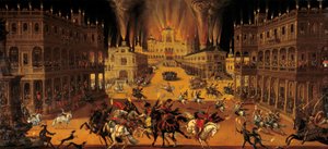 Les quatre éléments : le feu - Claude Deruet