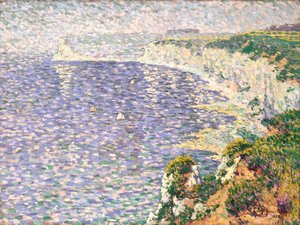 Vue des falaises d