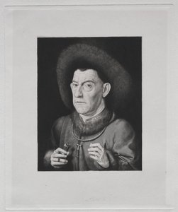 Homme avec un œillet - Claude Ferdinand Gaillard