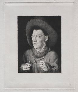 Homme avec un œillet - Claude Ferdinand Gaillard