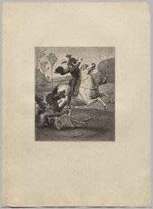 Saint Georges et le dragon (4) - Claude Ferdinand Gaillard