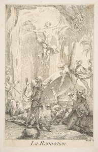Résurrection - Claude Gillot, Jacques Gabriel Huquier