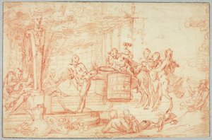 Bacchanale - Claude Gillot