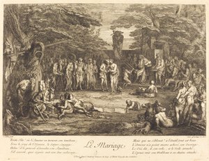 Le Mariage - Claude Gillot