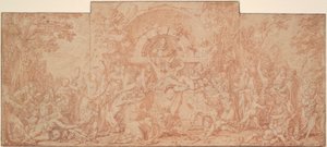 Étude pour la Fête du Dieu Pan - Claude Gillot