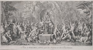 Les quatre festivals : Festival de Bacchus - Claude Gillot