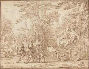 Le Triomphe du Mariage - Claude Gillot