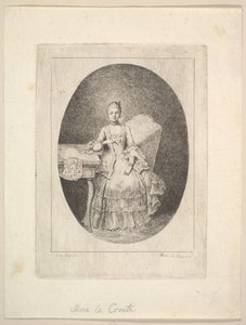 Portrait de Marguerite Le Comte - Claude Henri Watelet