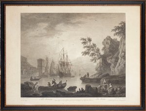 Dix gravures sur acier françaises