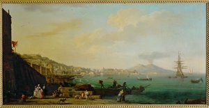 Vue de Naples et du Vésuve ...