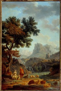 La bergère des Alpes - Claude Joseph Vernet