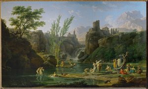 Bonjour, les baigneurs ... - Claude Joseph Vernet