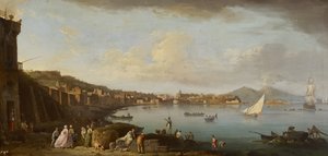 Naples, vue de la baie depuis le sud, c.1742