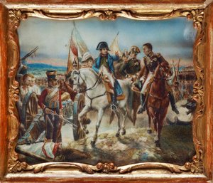 Napoléon à la bataille de Friedland - Claude Joseph Vernet