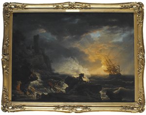 Naufrage - Claude Joseph Vernet