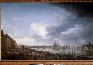 Le port de Bordeaux - Claude Joseph Vernet