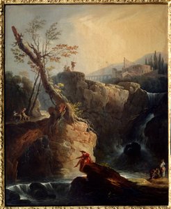 La cascade - Claude Joseph Vernet