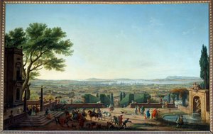 Vue du port et de la ville de Toulon