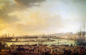 Vue du port de Toulon - Claude Joseph Vernet