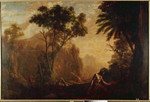 Paysage avec Saint Onuphrius - Claude Lorrain