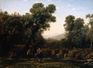 La fuite en Égypte - Claude Lorrain (1600 82)