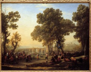 La fête villageoise - Claude Lorrain