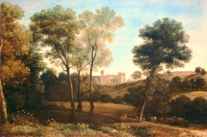 Paysage avec château - Claude Lorrain