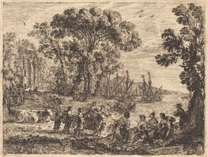 Europe et le taureau - Claude Lorrain
