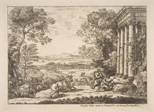 Mercure et Argus - Claude Lorrain