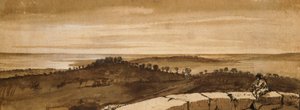 Panorama depuis le Sasso - Claude Lorrain