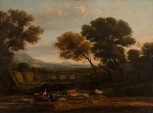 Paysage pastoral - Claude Lorrain
