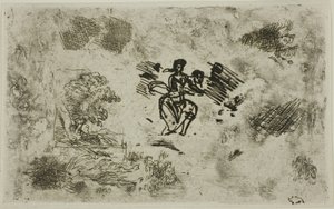 Femme assise et autres croquis - Claude Lorrain