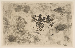 Femme assise et autres croquis - Claude Lorrain