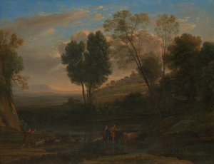 Lever de soleil, possiblement 1646-47 - Claude Lorrain