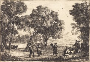La danse sous les arbres
