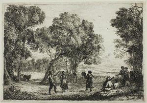 La danse champêtre - Claude Lorrain