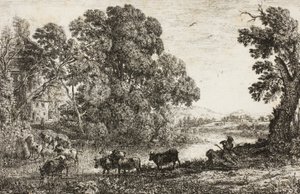 Le vacher, 1636 - Claude Lorrain