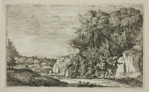 La fuite en Égypte - Claude Lorrain