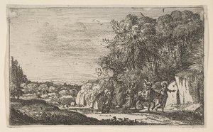 La Fuite en Égypte, vers 1630-31