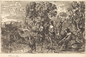 Le passage du gué - Claude Lorrain