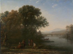 Le gué, vers 1636 - Claude Lorrain