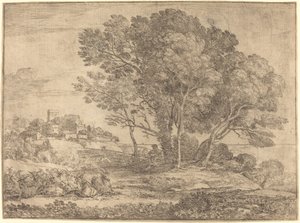 Le Chevrier - Claude Lorrain
