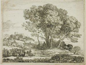 Le Chevrier - Claude Lorrain