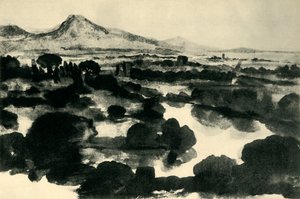 Le Tibre, Rome, Italie, vers 1640, 1943 - Claude Lorrain